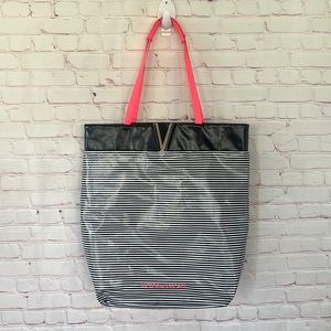 Victoria’s Secret striped tote bag